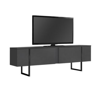 Έπιπλο τηλεόρασης Luxe Megapap χρώμα ανθρακί 180x30x50εκ. |  Έπιπλα τηλεόρασης στο espiti