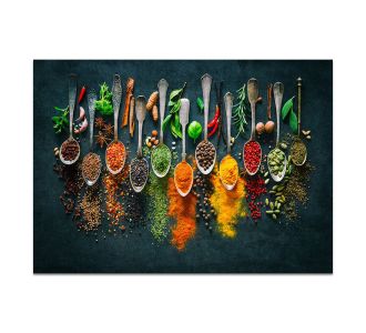 Πίνακας σε καμβά "Spices" Megapap ψηφιακής εκτύπωσης 70x50x3εκ. |  Πίνακες στο espiti