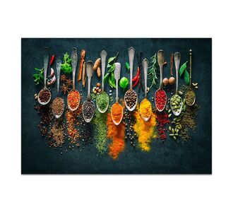 Πίνακας σε καμβά "Spices" Megapap ψηφιακής εκτύπωσης 70x50x3εκ. |  Πίνακες στο espiti