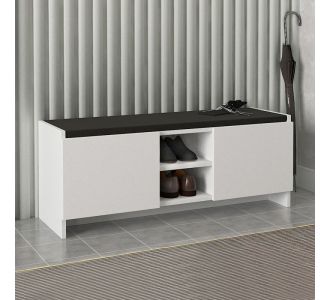 Παπουτσοθήκη Verly Megapap χρώμα λευκό 110x33,2x43εκ. |  Παπουτσοθήκες στο espiti