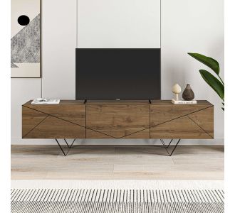 Έπιπλο τηλεόρασης Jakomen Megapap χρώμα ανοιχτό καρυδί 160x36,8x43εκ. |  Έπιπλα τηλεόρασης στο espiti