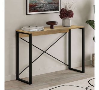 Κονσόλα Archie Megapap χρώμα sapphire oak 110x35x75εκ. |  Συρταριέρες -Κονσόλες στο espiti