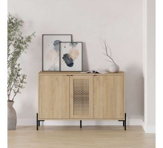 Μπουφές Naive Megapap χρώμα sapphire oak 126x40x80εκ. |  Μπουφέδες στο espiti