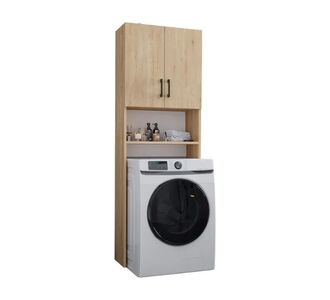 Έπιπλο πλυντηρίου Holton Megapap χρώμα sapphire oak 65,5x30x180εκ. |  Σετ Μπάνιου στο espiti