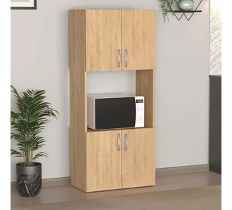 Ντουλάπα κουζίνας Armado Megapap χρώμα sapphire oak 60x32x140εκ. |  Ντουλάπια στο espiti