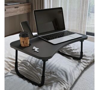 Τραπεζάκι laptop Sedon Megapap χρώμα ανθρακί 59,2x39,2x26,2εκ. |  Τραπεζάκια βοηθητικά στο espiti
