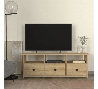 Έπιπλο τηλεόρασης Mahen Megapap χρώμα sapphire oak 140x35x49,8εκ. |  Έπιπλα τηλεόρασης στο espiti