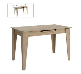 Τραπέζι Trendline Megapap επεκτεινόμενο χρώμα oak 120/150x70x75εκ. |  Τραπέζια στο espiti