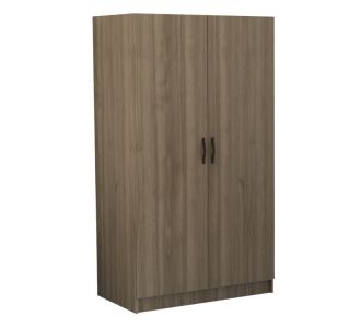Ντουλάπα ρούχων Victoria Megapap δίφυλλη χρώμα καρυδί 100x60x181εκ. |  Ντουλάπες ρούχων στο espiti