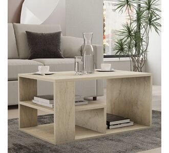 Τραπεζάκι σαλονιού Rodom Megapap χρώμα travertine 80x50x40εκ. |  Τραπεζάκια σαλονιού στο espiti
