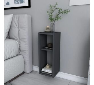 Κομοδίνο επιτοίχιο Sault Megapap χρώμα ανθρακί 23,2x22x59,6εκ. |  Κομοδίνα στο espiti