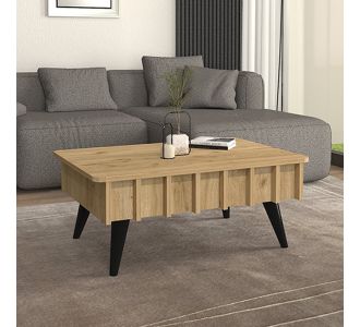 Τραπεζάκι σαλονιού Gemma Megapap χρώμα sepet oak 90x59,6x36,8εκ. |  Τραπεζάκια σαλονιού στο espiti