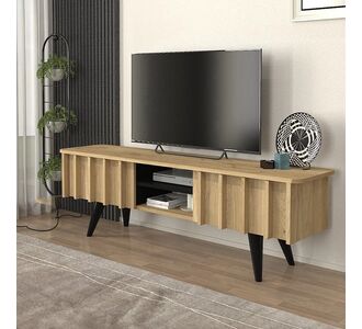Έπιπλο τηλεόρασης Gemma Megapap χρώμα sepet oak 150x35x46,7εκ. |  Έπιπλα τηλεόρασης στο espiti