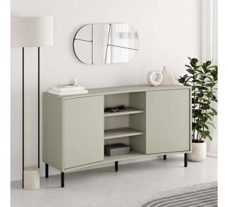 Μπουφές Frem Megapap χρώμα ash green 150x40x81εκ. |  Μπουφέδες στο espiti