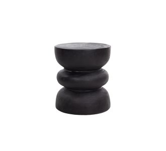 Σκαμπό Najib Black (40x40x45) Soulworks 0900007 |  Σκαμπώ στο espiti