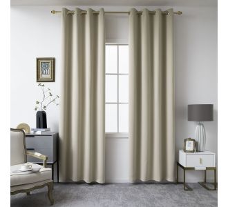 Beauty Home Ύφασμα κουρτίνας Blackout σκίασης Ideal Art 8400  Ύφασμα Φ280 Άμμου       |  Ετοιμες κουρτίνες με σχέδιο στο espiti