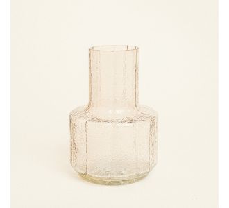 Beauty Home Γυάλινο Βάζο 13.5 x 19 cm  ΔΙΑΦΑΝΟ     |  Βάζα στο espiti