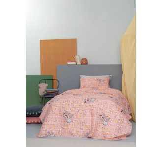 Κουρτινα Με Τρεσα Luminous 170x260 CLUSTER PINK Palamaiki |  Ετοιμες παιδικές κουρτίνες στο espiti