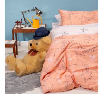 ΠΑΠΛΩΜΑΤΟΘΗΚΗ ΜΟΝΗ STAR GIRL KIDS LINE ΠΑΠΛΩΜΑΤΟΘΗΚΗ ΜΟΝΗ 160X245 MELINEN |  Παπλωματοθήκες Παιδικές στο espiti