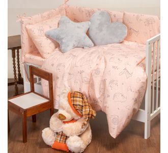 ΣΕΝΤΟΝΙ ΜΕΜΟΝΩΜΕΝΟ ΚΑΛΑΘΟΥΝΑΣ HAPPY PINK BABY LINE ΣΕΝΤΟΝΙ ΚΑΛΑΘΟΥΝΑΣ 85Χ110 MELINEN |  Βρεφικά Σεντόνια στο espiti