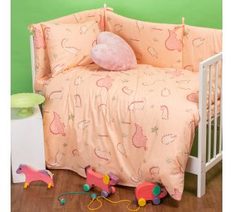 ΠΑΝΑ ΑΓΚΑΛΙΑΣ ZOO GIRL SAUMON BABY LINE ΠΑΝΑ ΑΓΚΑΛΙΑΣ 85Χ85 MELINEN |  Βρεφικά Σεντόνια στο espiti