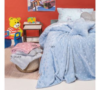ΚΟΥΒΕΡΤΑ MONH STARITO SKY ΜΟΝΗ 160X220 MELINEN |  Κουβέρτες fleece Μονές στο espiti
