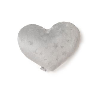 ΔΙΑΚΟΣΜΗΤIKO ΜΑΞΙΛΑΡΙ STARITO HEART SILVER 45X45 MELINEN |  Βρεφικά Διάφορα στο espiti