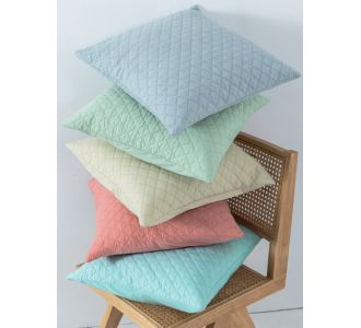 Διακοσμητική μαξιλαροθήκη 48x48 JENN/2 IVORY Palamaiki |  Μαξιλαροθήκες Απλές στο espiti