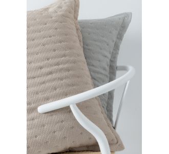 Ζεύγος μαξιλαροθήκες 50x70 Oxford ALISON BEIGE Palamaiki |  Μαξιλαροθήκες Απλές στο espiti