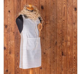 ΠΟΔΙΑ ΚΟΥΖΙΝΑΣ PEPPER CHECK MOCCA 60X75 MELINEN |  Ποδιές - Πιάστρες στο espiti