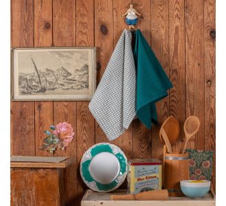 ΠΕΤΣΕΤΕΣ ΚΟΥΖΙΝΑΣ ΣΕΤ 2 ΤΕΜΑΧΙΩΝ CARROT TEAL 45X65 MELINEN |  Πετσέτες Κουζίνας στο espiti
