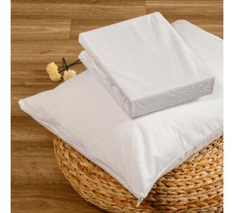 ΠΡΟΣΤΑΤΕΥΤΙΚΟ ΣΤΡΩΜΑΤΟΣ 180Χ200 ΑΔΙΑΒΡΟΧΟ ΠΕΤΣΕΤΕ KING SIZE 180X200+40cm MELINEN |  Προστατευτικά στρωμάτων στο espiti