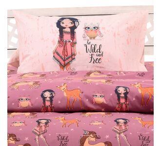 ΣΕΤ ΜΑΞΙΛΑΡΟΘΗΚΕΣ INDIAN GIRL VIOLET KIDS LINE ΣΕΤ ΜΑΞΙΛΑΡΟΘΗΚΕΣ 50Χ70 MELINEN |  Παιδικά διακοσμητικά μαξιλάρια στο espiti
