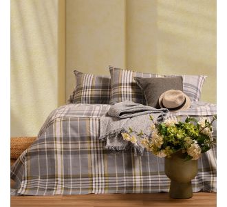 ΣΕΤ ΣΕΝΤΟΝΙΑ KING SIZE JONAS GREY ULTRA LINE ΣΕΤ KING SIZE 260Χ270 MELINEN |  Σεντόνια Υπέρδιπλα / King Size στο espiti