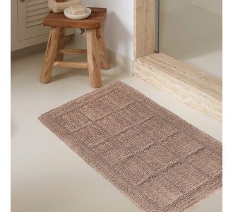 ΠΑΤΑΚΙ ΜΠΑΝΙΟΥ DANTE BEIGE 50Χ80 MELINEN |  Πατάκια Μπάνιου στο espiti