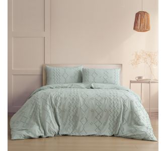 ΣΕΤ ΠΑΠΛΩΜΑΤΟΘΗΚΗ (3 ΤΕΜ.) ΥΠΕΡΔΙΠΛΗ LUNA AQUA (225X240) ΠΑΠΛΩΜΑΤΟΘΗΚΗ ΥΠΕΡΔΙΠΛΗ 225Χ240cm +50X70cm MELINEN |  Παπλωματοθήκες Υπέρδιπλες στο espiti