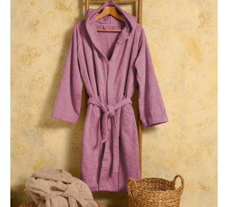 ΜΠΟΥΡΝΟΥΖΙ ΕΝΗΛΙΚΩΝ BLOOM BERRY XLARGE XL MELINEN |  Μπουρνούζια στο espiti