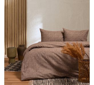 ΣΕΤ ΣΕΝΤΟΝΙΑ ΦΑΝΕΛΕΝΙΑ ΜΟΝΑ HOPE MOCCA (170X260) ΣΕΤ ΜΟΝΟ 170Χ260 MELINEN |  Σεντόνια Υπέρδιπλα / King Size στο espiti