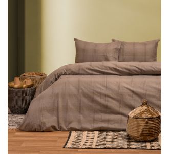 ΣΕΤ ΣΕΝΤΟΝΙΑ ΦΑΝΕΛΕΝΙΑ ΜΟΝΑ SOLO CHOCO (170X260) ΣΕΤ ΜΟΝΟ 170Χ260 MELINEN |  Σεντόνια Υπέρδιπλα / King Size στο espiti