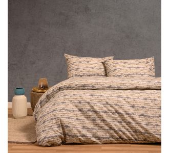 ΣΕΤ ΣΕΝΤΟΝΙΑ ΦΑΝΕΛΕΝΙΑ KING SIZE EZRA GREY (270X260) ΣΕΤ KING SIZE 270Χ260 MELINEN |  Σεντόνια Υπέρδιπλα / King Size στο espiti