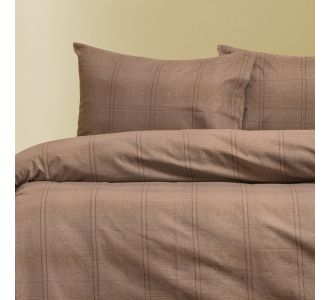 ΣΕΝΤΟΝΙ (ΣΕΤ 2 ΤΕΜ.) 120Χ200+30 SOLO CHOCO WINTER LINE MINI ΚΑΤΩΣΕΝΤΟΝΟ ΗΜΙΔΙΠΛΟ (Λ) 120Χ200+30cm + 53X72cm MELINEN |  Σεντόνια Υπέρδιπλα / King Size στο espiti