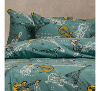 ΣΕΤ ΜΑΞΙΛΑΡΟΘΗΚΕΣ ΦΑΝΕΛΕΝΙΕΣ MUSIC PETROL (53X72) WINTER LINE KIDS ΣΕΤ ΜΑΞΙΛΑΡΟΘΗΚΕΣ 53Χ72 MELINEN |  Παιδικά διακοσμητικά μαξιλάρια στο espiti