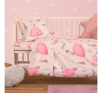 ΣΕΤ ΣΕΝΤΟΝΙΑ ΦΑΝΕΛΕΝΙΑ ΚΟΥΝΙΑΣ BALLET ECRU (120X170) WINTER LINE ΒΑΒΥ ΣΕΤ ΚΟΥΝΙΑΣ 120Χ170 MELINEN |  Βρεφικά Σεντόνια στο espiti
