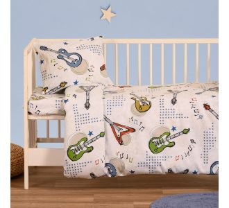 ΠΑΠΛΩΜΑΤΟΘΗΚΗ ΦΑΝΕΛΕΝΙΑ ΚΟΥΝΙΑΣ MUSIC ICE (110X160) WINTER LINE ΒΑΒΥ ΠΑΠΛΩΜΑΤΟΘΗΚΗ ΚΟΥΝΙΑΣ 110Χ160 MELINEN |  Βρεφικές Παπλωματοθήκες στο espiti