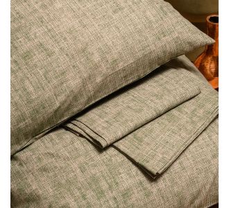 ΣΕΝΤΟΝΙ (ΣΕΤ 2 ΤΕΜ.) 100Χ200+32 AMAR OLIVE CASUAL LINE MINI ΚΑΤΩΣΕΝΤΟΝΟ ΜΟΝΟ (Λ) 100Χ200+32cm + 50X70cm MELINEN |  Σεντόνια Υπέρδιπλα / King Size στο espiti