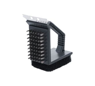 ESTIA ΒΟΥΡΤΣΑ ΚΑΘΑΡΙΣΜΟΥ ΣΧΑΡΑΣ ΨΗΣΙΜΑΤΟΣ ΔΙΠΛΗ ΜΕ ΞΥΣΤΡΑ - 05-11550 Estia |  Εργαλεία Κουζίνας - Αξεσουάρ στο espiti