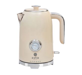 ESTIA ΒΡΑΣΤΗΡΑΣ RETRO EPOQUE ΑΝΟΞΕΙΔΩΤΟΣ 2200w 1.7lt ΚΡΕΜ - 06-12168 Estia |  Ηλεκτρικές Συσκευές στο espiti