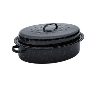 ESTIA ΓΑΣΤΡΑ ENAMEL ΕΜΑΓΙΕ 46x32x18cm 7.8lt ΜΕ ΣΧΑΡΑ - 01-9052 Estia |  Εργαλεία Κουζίνας - Αξεσουάρ στο espiti