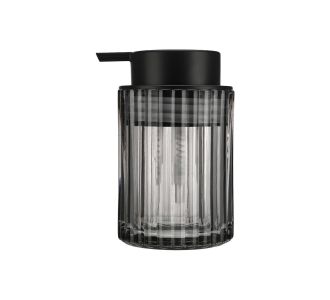 ESTIA ΑΝΤΛΙΑ ΣΑΠΟΥΝΙΟΥ ALIVIO ΓΥΑΛΙΝΗ ΑΝΑΓΛΥΦΗ 300ml 7.8x12.5cm ΜΑΥΡΗ - 02-28817 Estia |  Αξεσουάρ Μπάνιου - διάφορα στο espiti