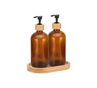 ESTIA ΑΝΤΛΙΕΣ ΣΑΠΟΥΝΙΟΥ BAMBOO ESSENTIALS ΓΥΑΛΙΝΕΣ 500ml ΣΕΤ 3 ΤΕΜ. ΜΕ ΔΙΣΚΟ ΒΑΜΒΟΟ - 02-28800 Estia |  Εργαλεία Κουζίνας - Αξεσουάρ στο espiti